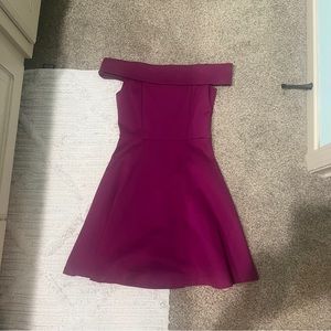 Lulus magenta mini dress